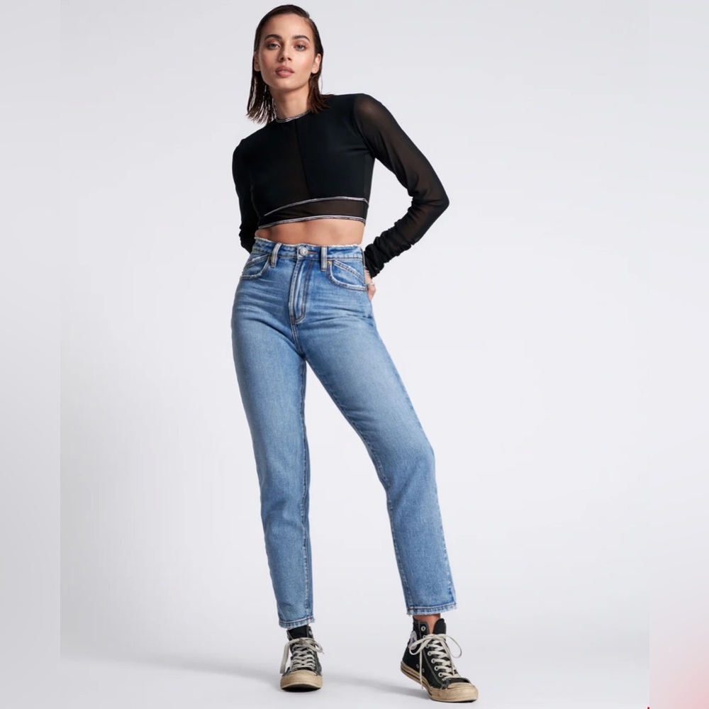 ✨ONE TEASPOON✨Berlin Blue Legend High Waist Mom Jeans